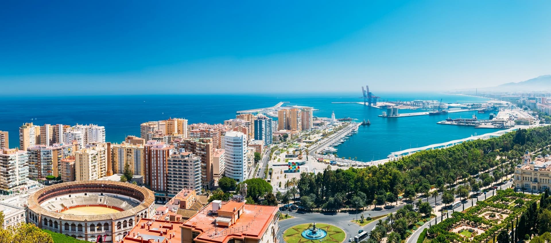 Malaga panorama